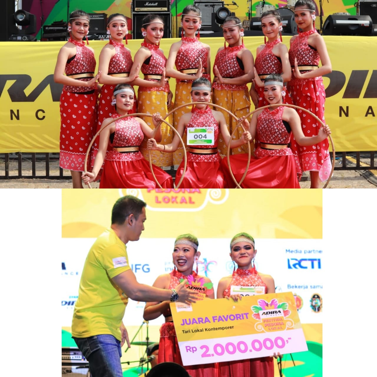 Tarian Gregeting Jogja jadi Juara Favorit di Festival Kearifan Lokal