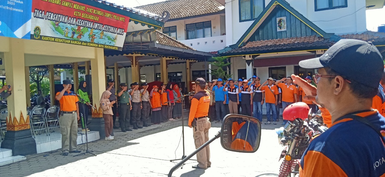 Tanggap Bencana, Kecamatan Mantrijeron Gelar Apel Siaga