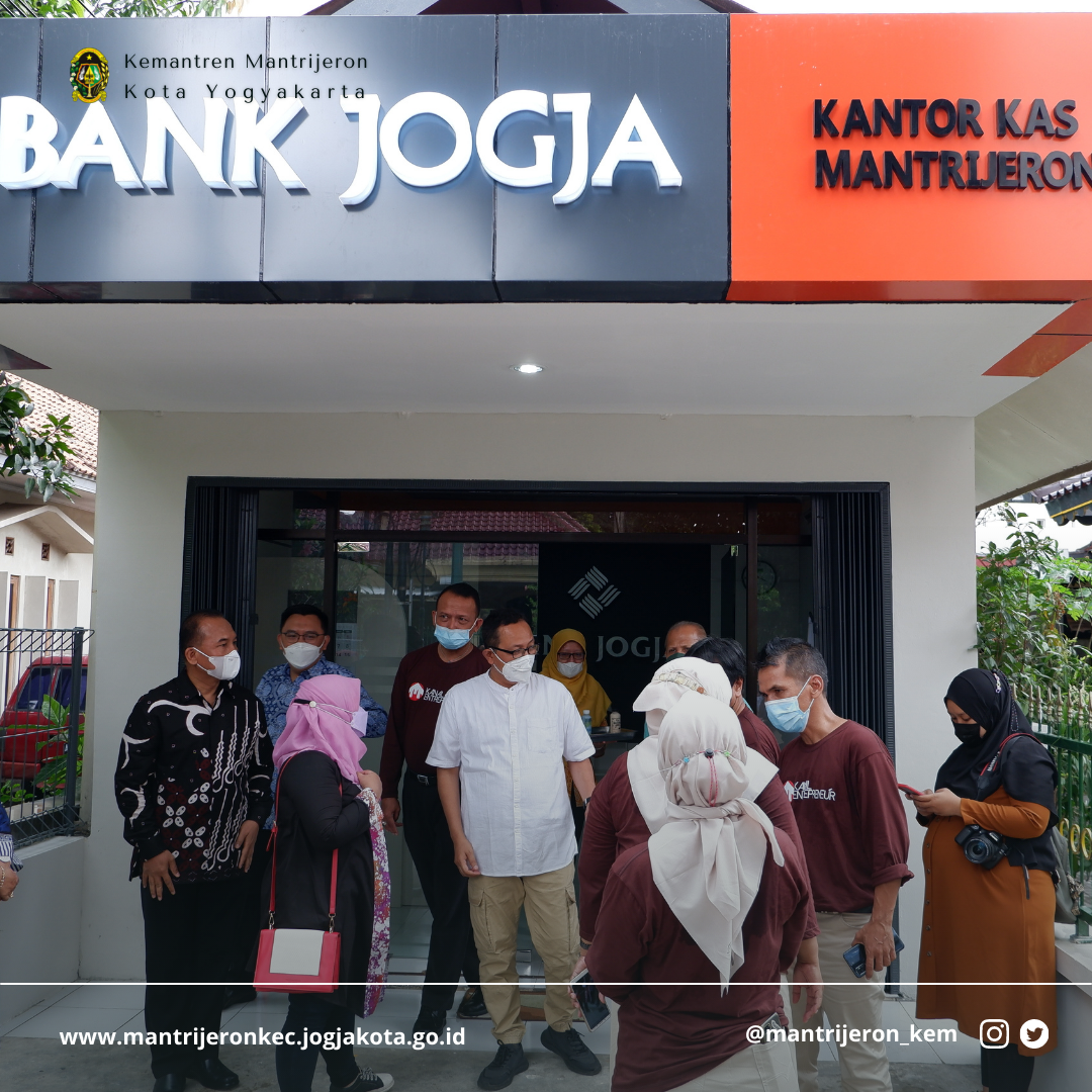 Launching Kanal Entrepreneur dan Peresmian Kantor Kas Bank Jogja di Kemantren Mantrijeron